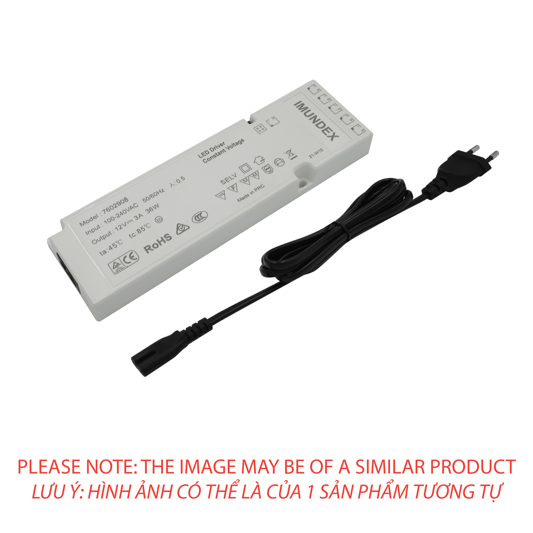 LED driver, 12VDC 60W