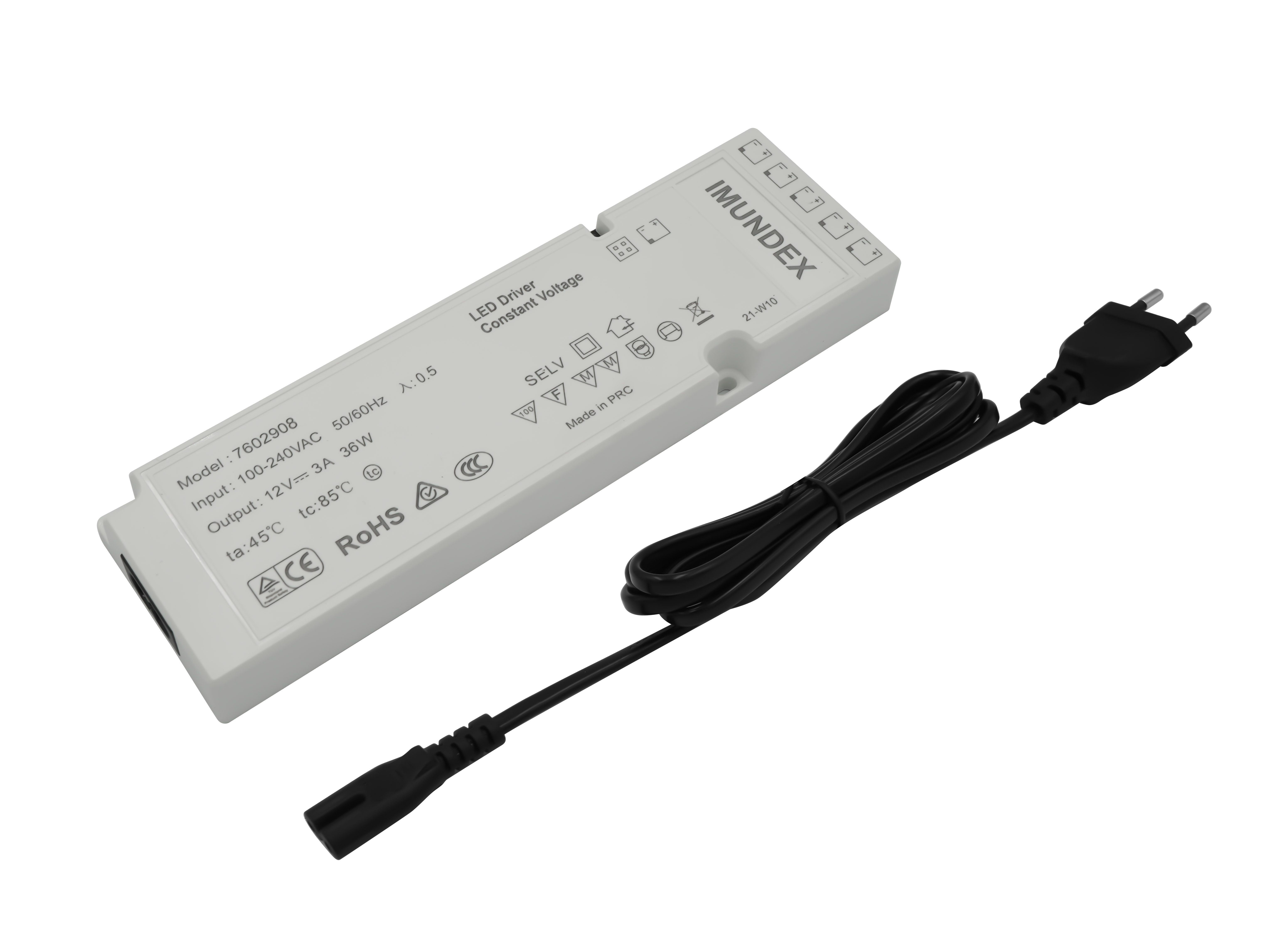 LED driver, 12VDC 36W